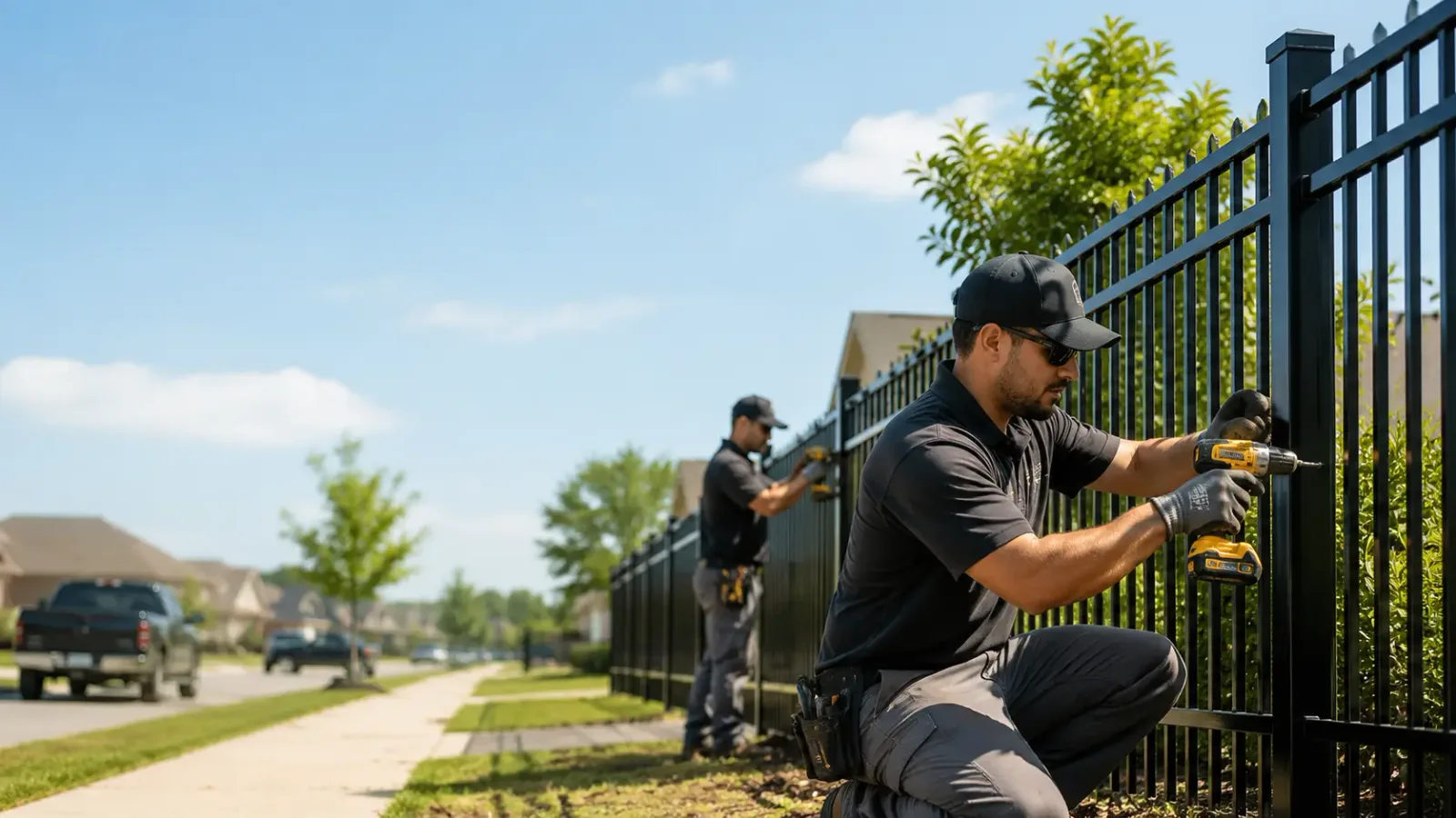 Metal Fence Installation in Mapleton, IA